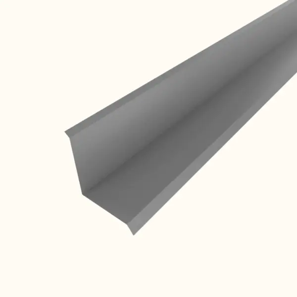 Solin de toiture Gris Clair brillant - 4