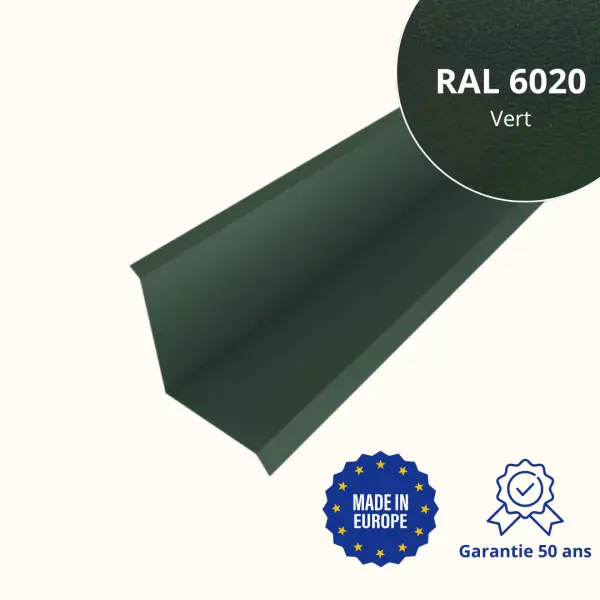 Solin de toiture Vert Mat