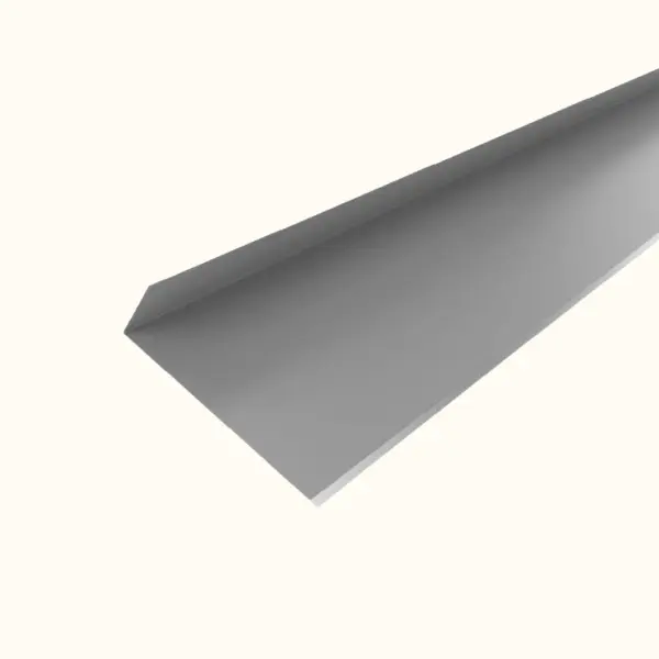 Solin de haut de cheminée Gris Clair Brillant - 4