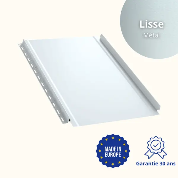 Tôle joint debout lisse Métal