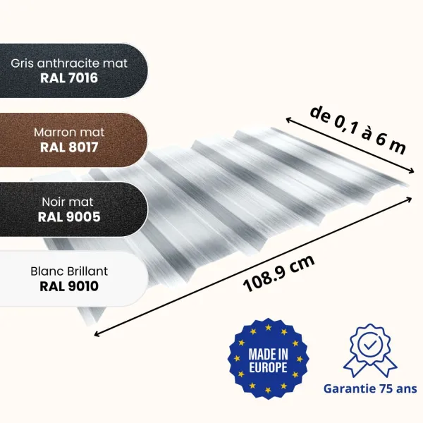 Tôle de bardage aluminium Alto Alu - 2