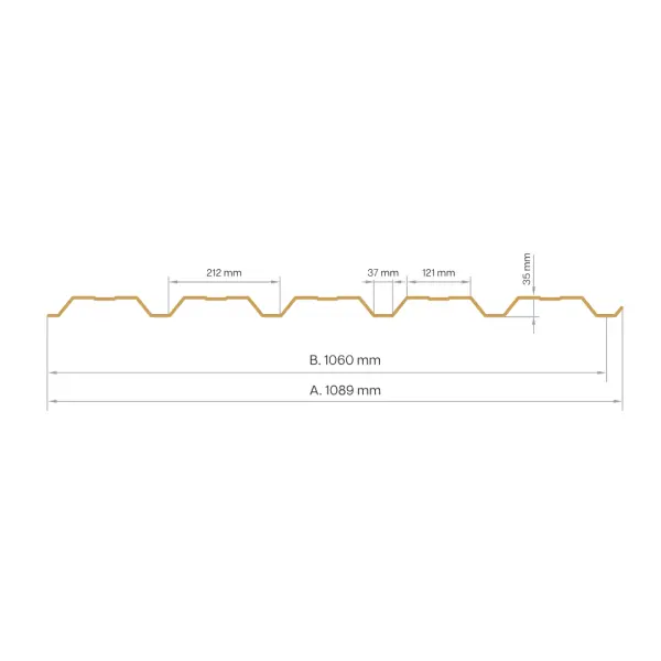 Tôle de bardage aluminium Alto Alu - 3