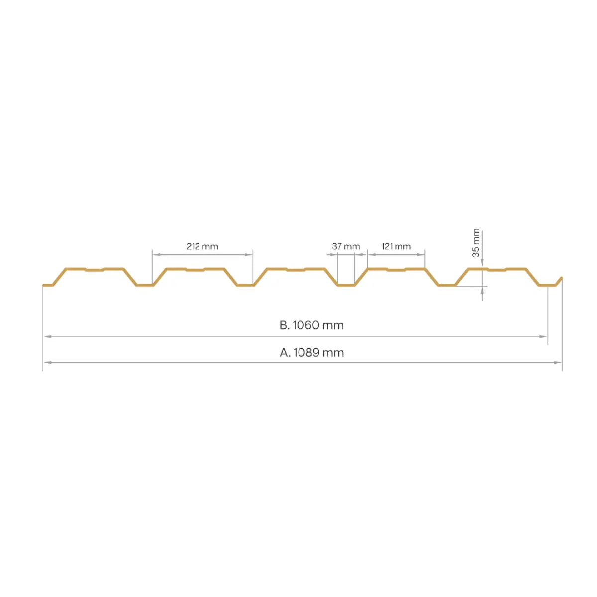 Tôle de bardage aluminium Alto Alu