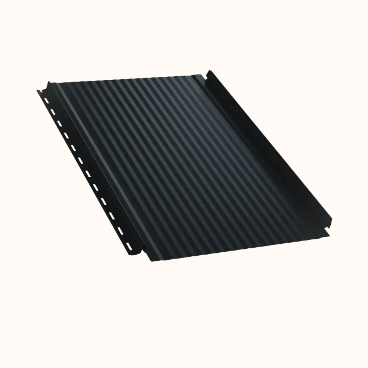 Joint debout Snap Lock micro-nervuré Gris Anthracite mat