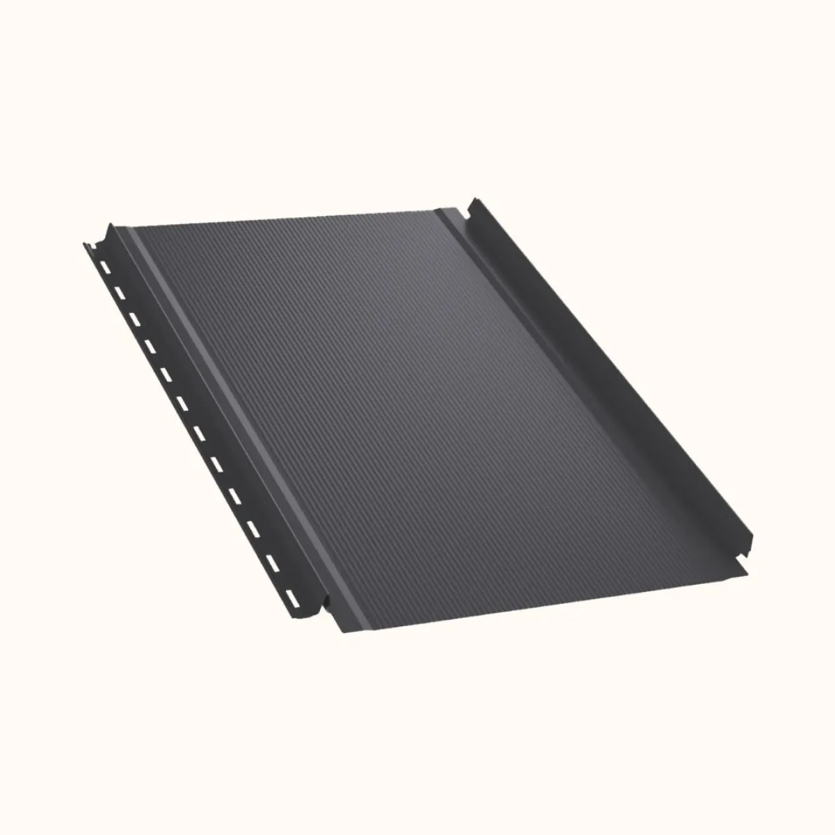 Joint debout Snap Lock semi-ondulé Gris Graphite mat