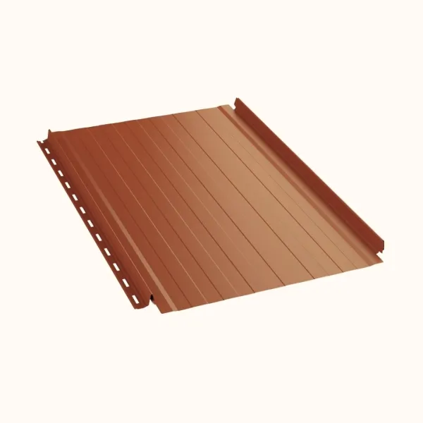 Joint debout Snap Lock ondulé Terre Cuite mat - 4