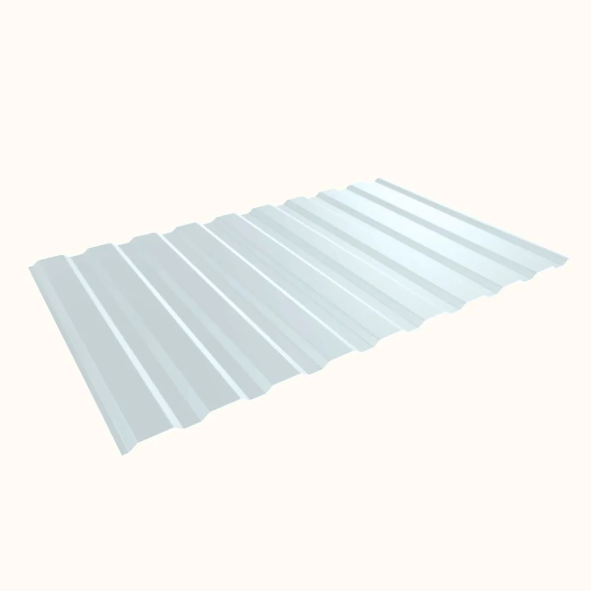 Tôle de bardage bac acier Medio Métal Brut