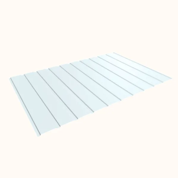 Panneau de Bardage bac acier Plano Métal Brut - 4