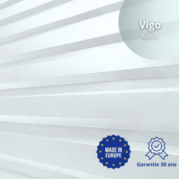 Tôle de bardage bac acier Vigo Métal Brut - 1