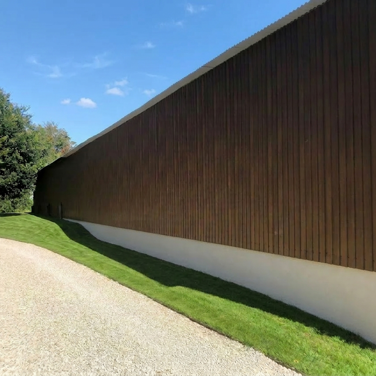 Tôle de Bardage Vario Chêne Doré 3D