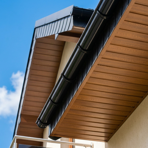 Tôle de Bardage Vario Chêne Doré 3D - 9