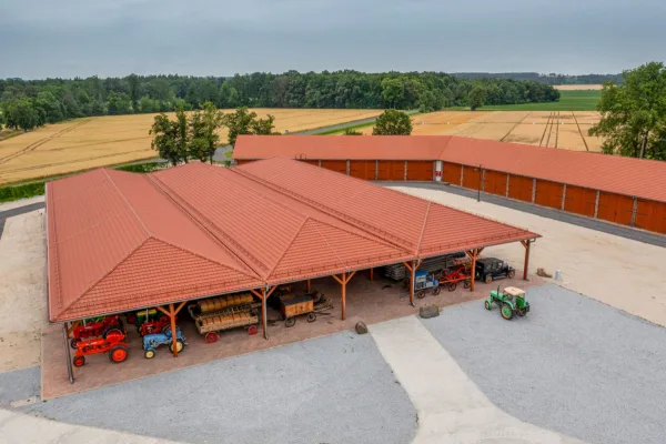 Tôle imitation tuile Allano Terre Cuite mat - 4