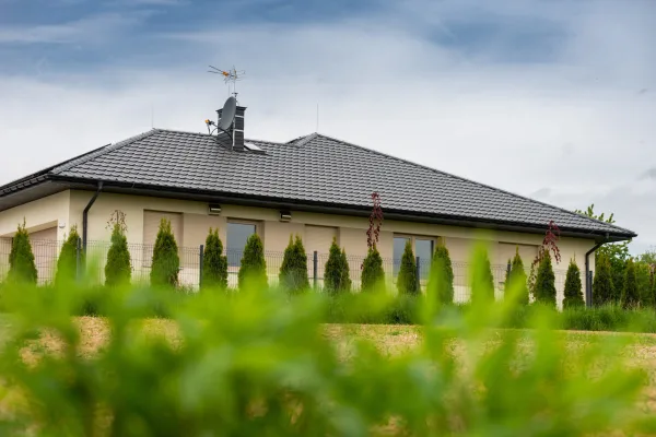 Tôle imitation tuile Allano Gris Anthracite mat - 9