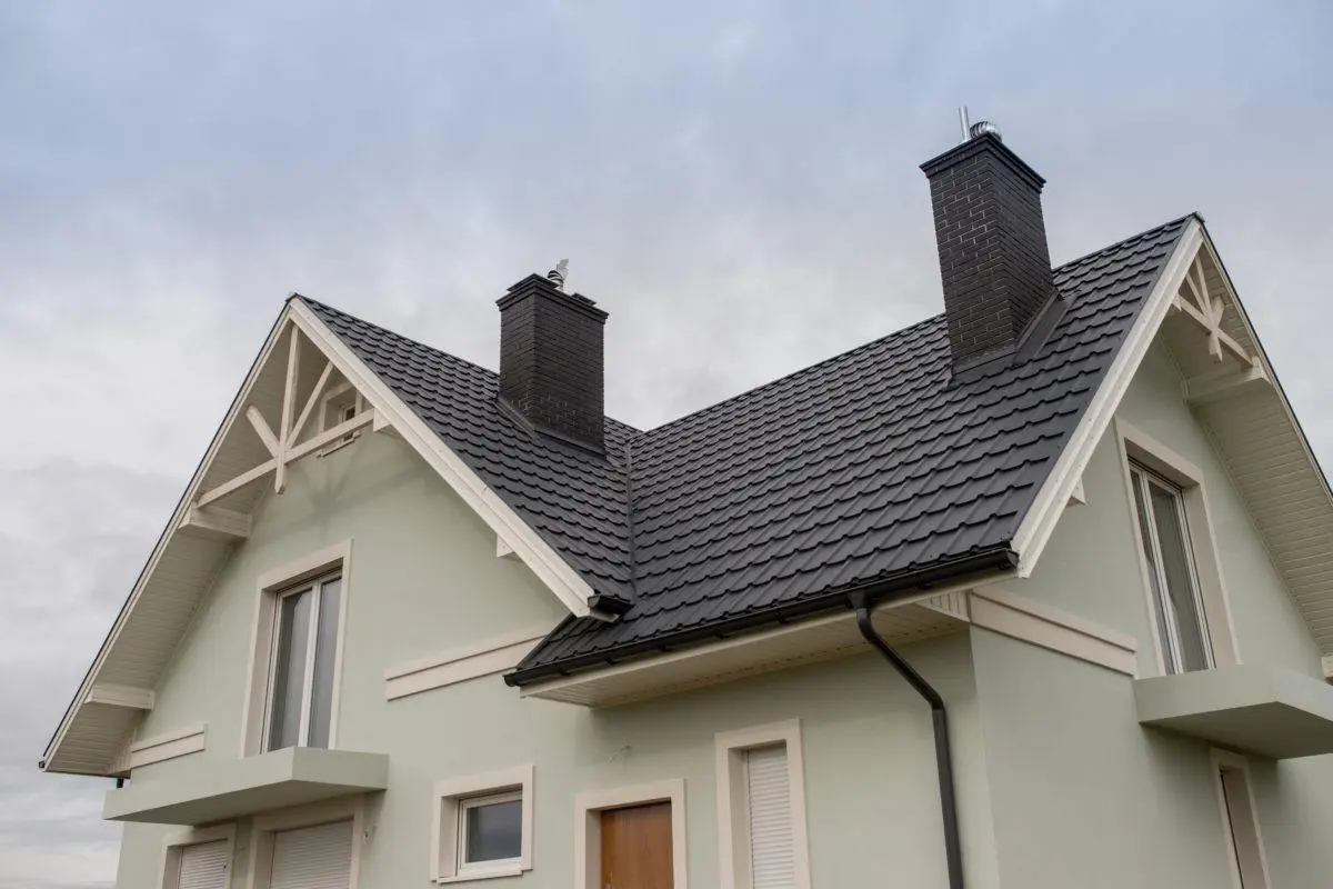 Tôle imitation tuile Allano Gris Anthracite mat