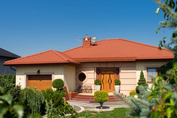 Tôle imitation tuile Centro Terre Cuite mat - 8