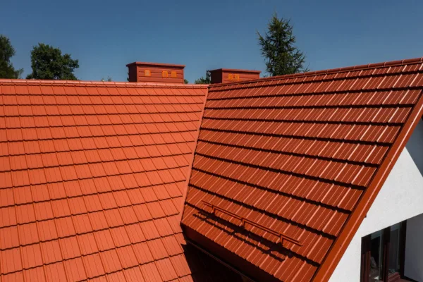 Tôle imitation tuile Horizon Terre Cuite mat - 5