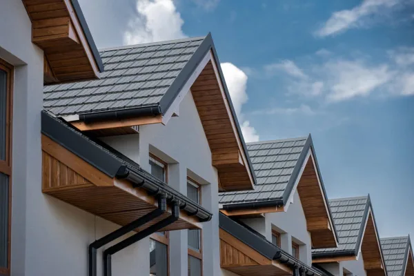 Tôle imitation tuile Horizon Gris Graphite mat - 6