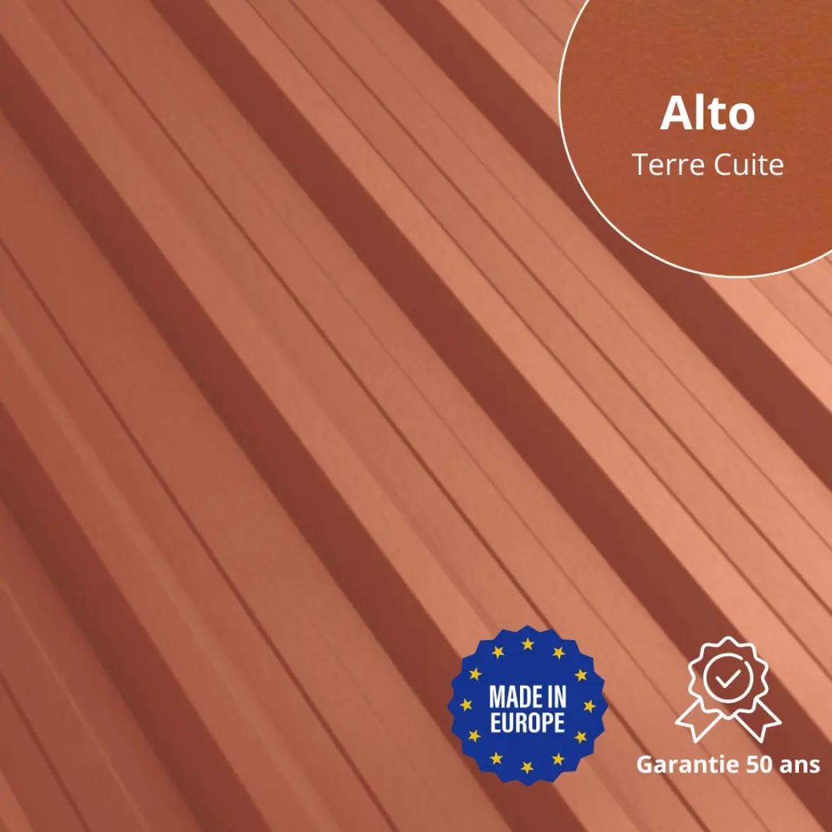 Toiture bac acier Premium