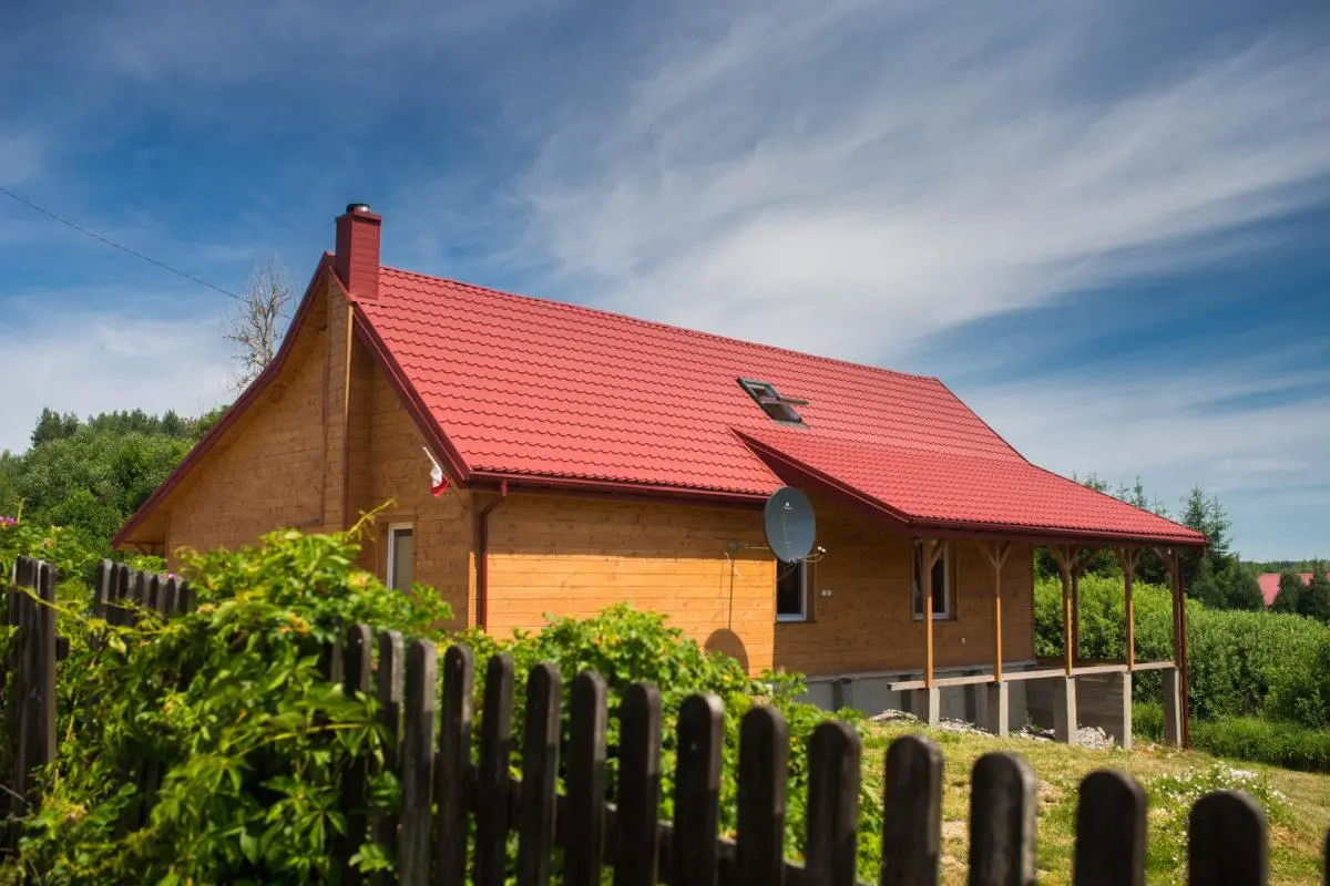 Tôle imitation tuile Platino Rouge mat