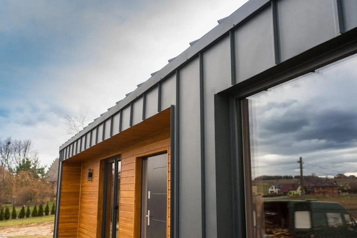 Joint debout Snap Lock Gris Anthracite mat