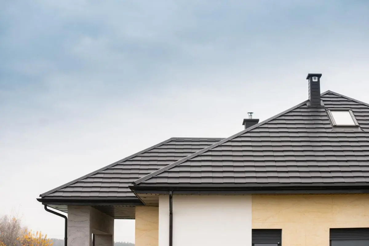 Tôle imitation ardoise Savanna Noir mat