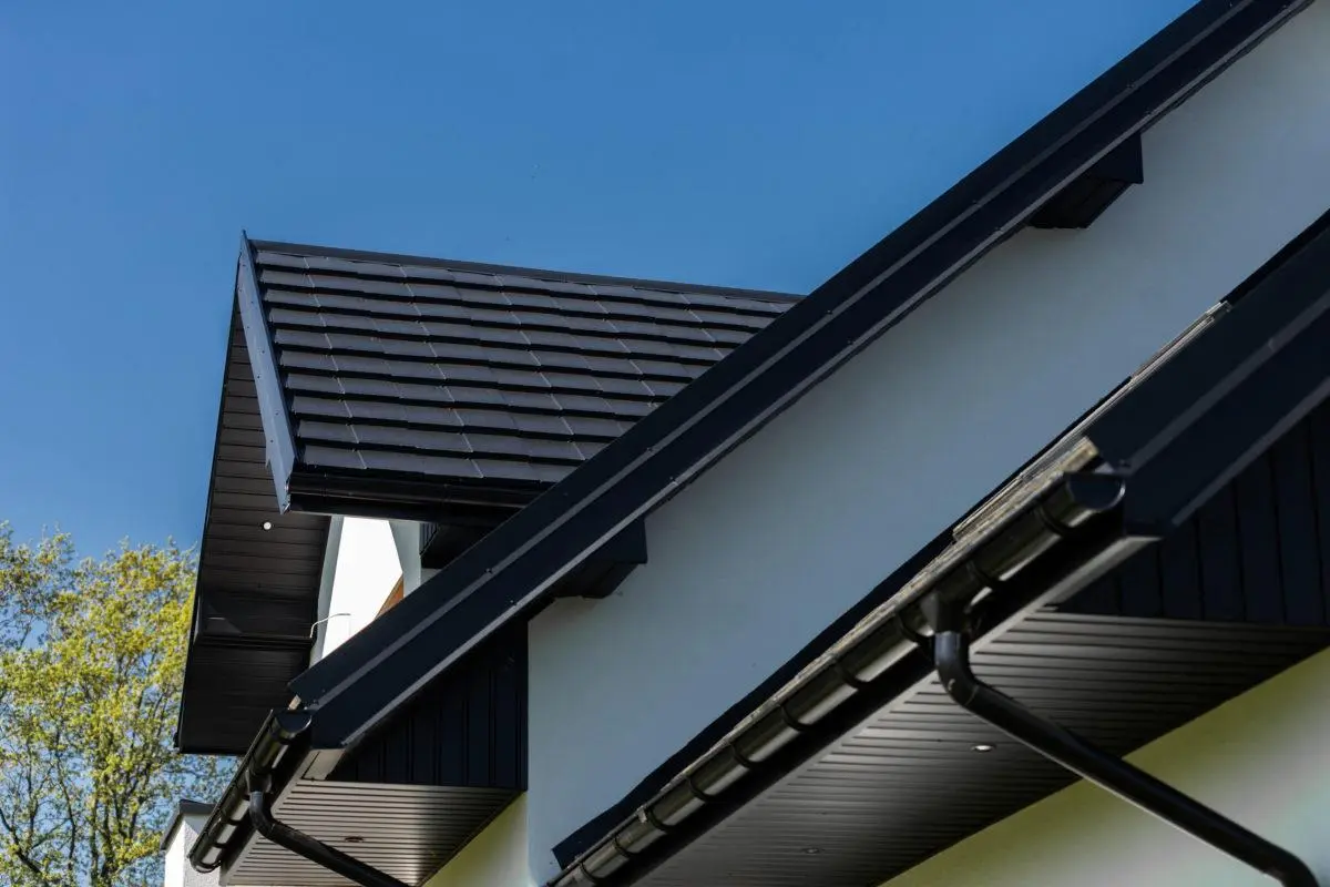 Tôle imitation ardoise Savanna Noir mat