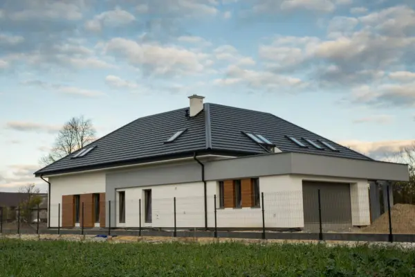 Tôle imitation ardoise Savanna Gris Anthracite mat - 11