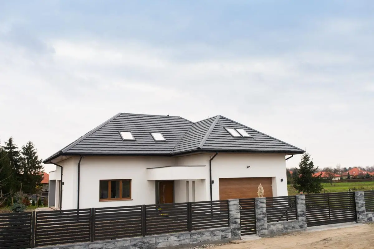 Tôle imitation ardoise Savanna Gris Anthracite mat