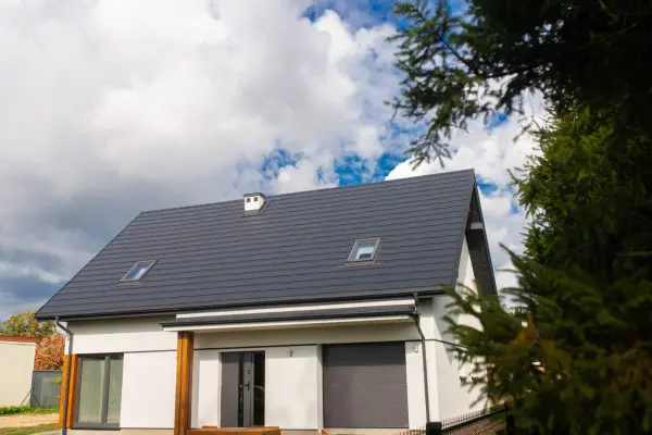 Tôle imitation ardoise Savanna Gris Anthracite mat - 14