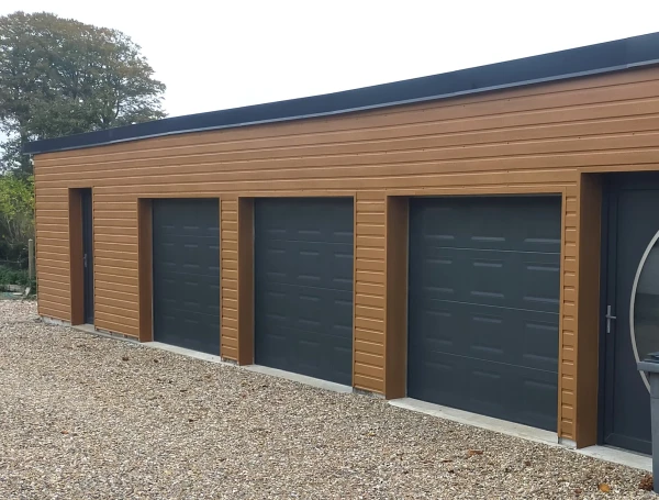 Tôle de Bardage Vario Chêne Clair 3D - 8