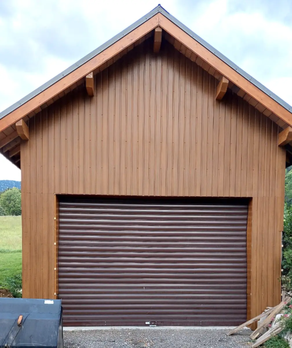 Tôle de Bardage Vario Chêne Doré 3D