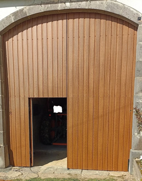 Tôle de Bardage Vario Chêne Doré 3D - 24