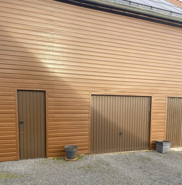 Tôle de Bardage Vario Chêne Doré 3D - 26