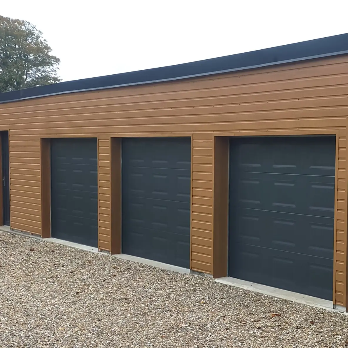 Tôle de bardage imitation Bois Premium