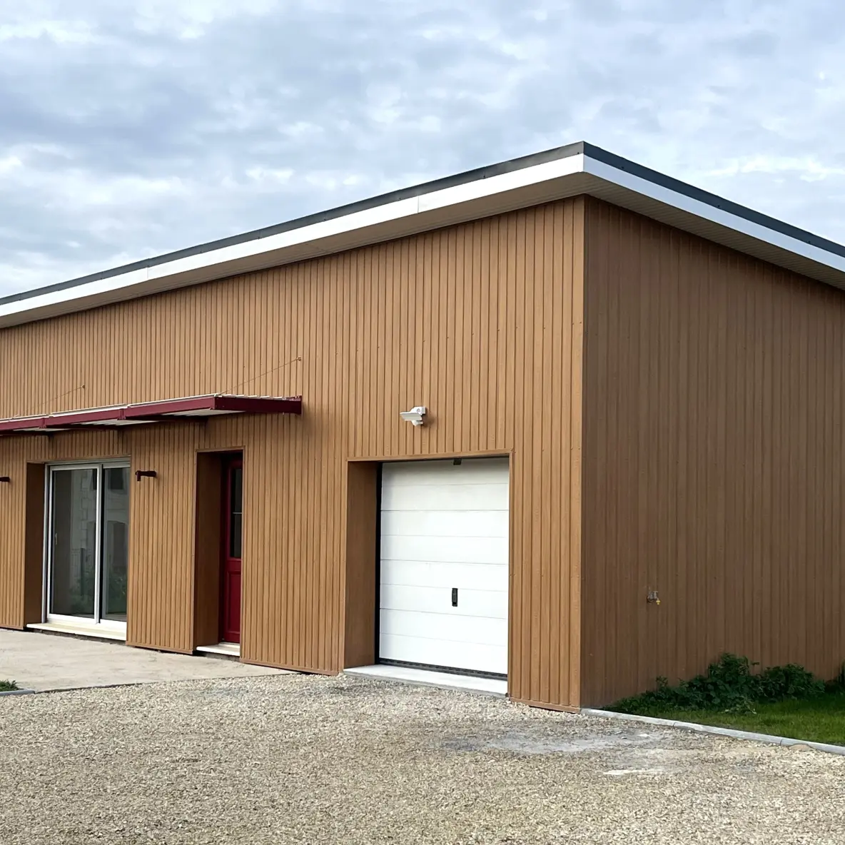 Tôle de bardage imitation Bois Premium