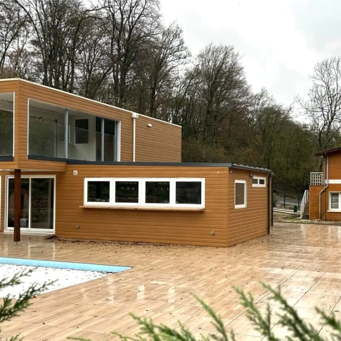 Tôle de bardage imitation Bois Premium