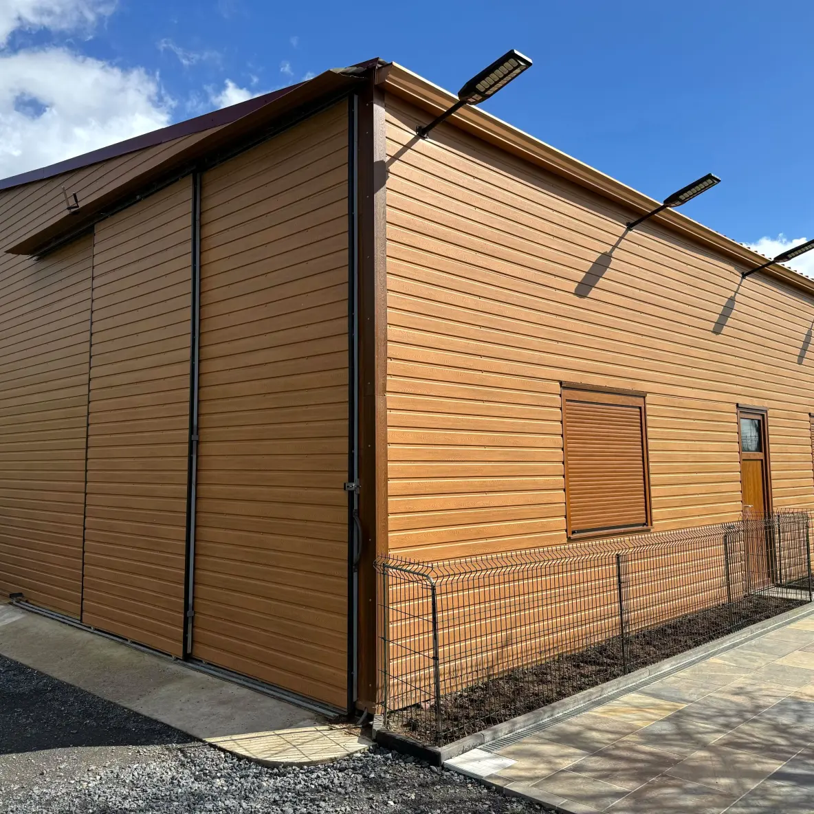 Tôle de bardage imitation Bois Premium