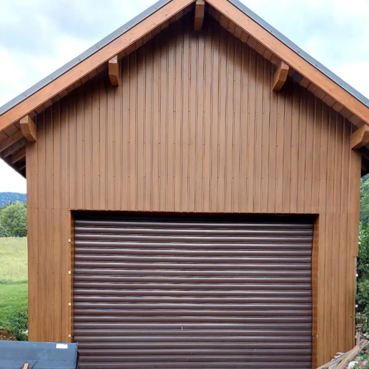 Tôle de bardage imitation Bois Premium