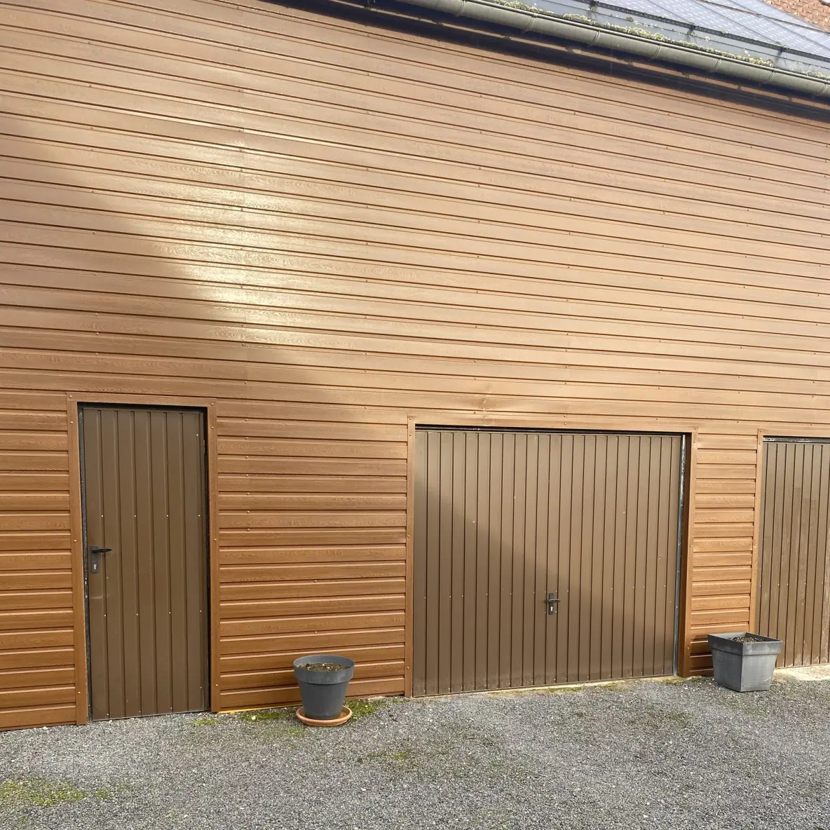 Tôle de bardage imitation Bois Premium