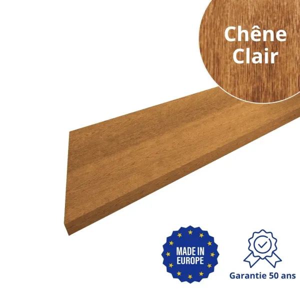 Habillage de rive Chêne Clair 3D - 1