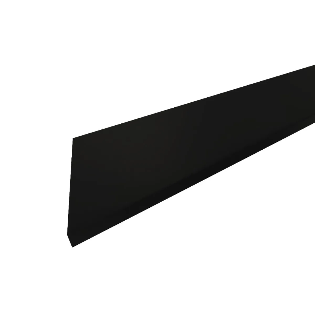 Habillage de rive Noir mat