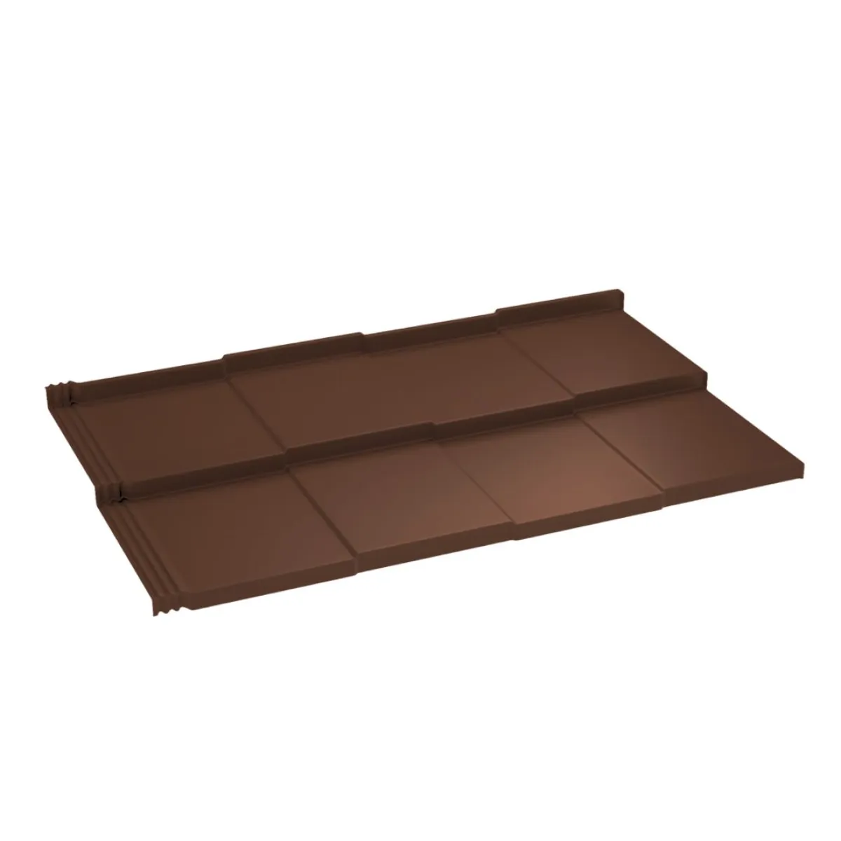 Tôle imitation ardoise Savanna Marron mat