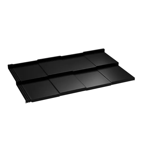 Tôle imitation ardoise Savanna Noir mat - 8