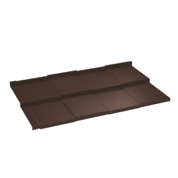 Tôle imitation ardoise Savanna Brun Gris mat - 7