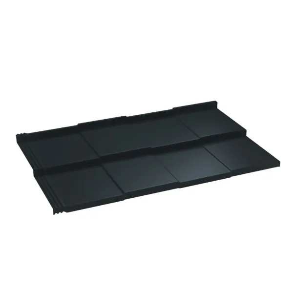 Tôle imitation ardoise Savanna Gris Anthracite mat - 18