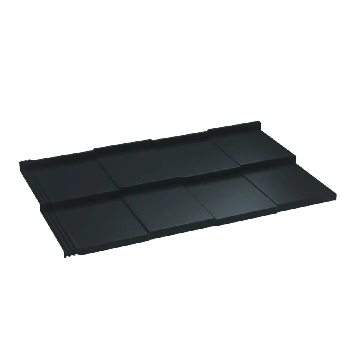 Tôle imitation ardoise Savanna Gris Anthracite mat