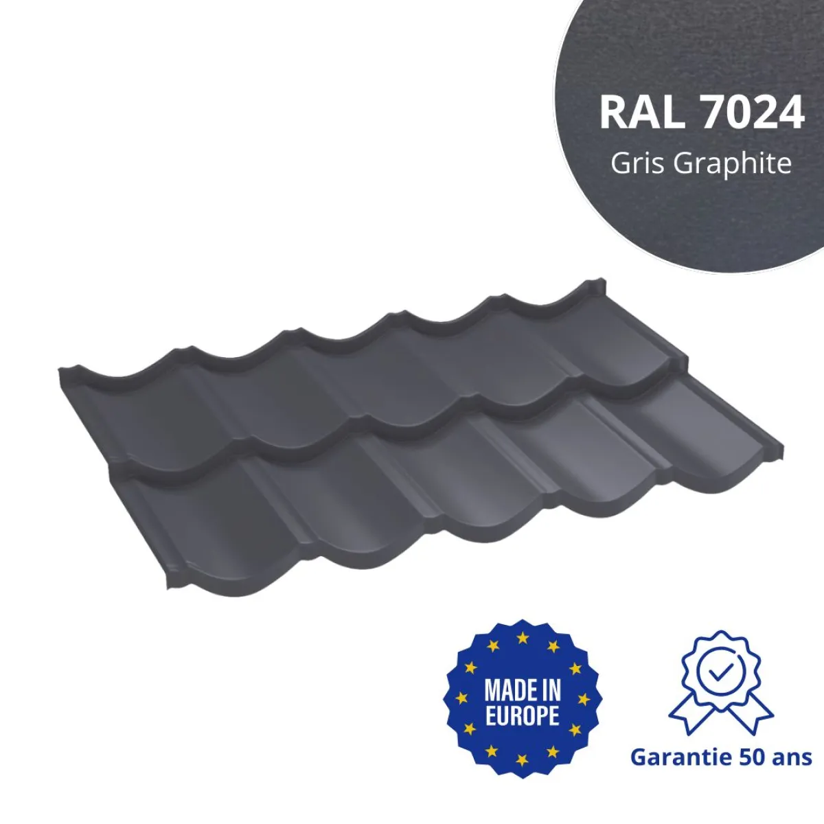 Scandinavia Gris Graphite mat