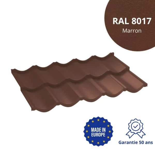 Scandinavia Marron mat - 1