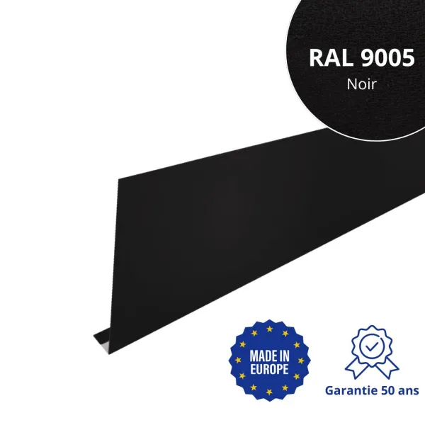 Habillage de gouttière Noir mat - 1