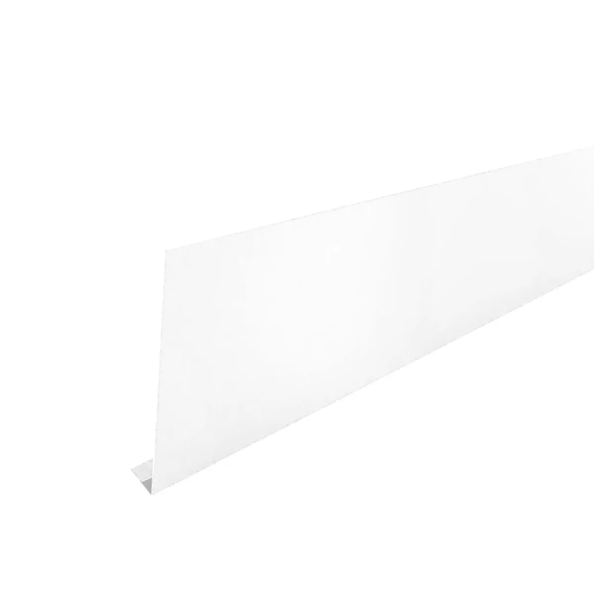 Habillage de gouttière Blanc brillant